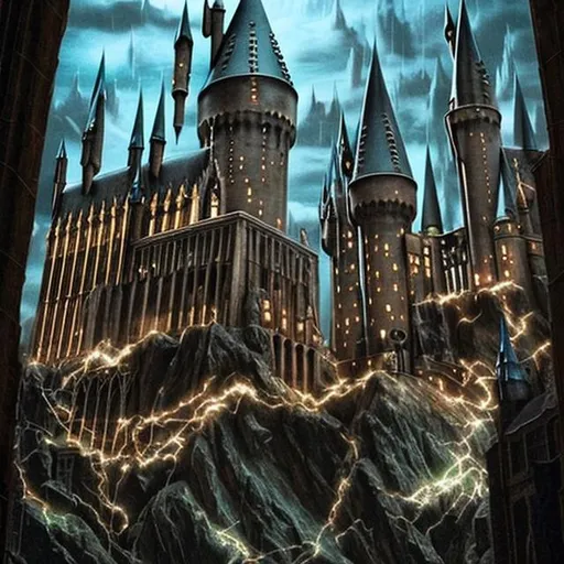 Prompt: Hogwarts electricity