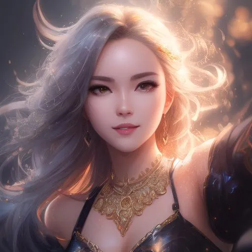 Prompt: splash art, by Greg rutkowski, hyper detailed perfect face,

beautiful kpop idol stretching, full body, long legs, perfect body,

high-resolution cute face, perfect proportions,smiling, intricate hyperdetailed hair, light makeup, sparkling, highly detailed, intricate hyperdetailed shining eyes,  

Elegant, ethereal, graceful,

HDR, UHD, high res, 64k, cinematic lighting, special effects, hd octane render, professional photograph, studio lighting, trending on artstation