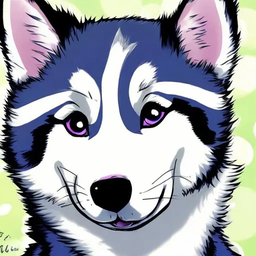 Siberian Husky Drawing Furry fandom, anime husky, mammal, cat Like Mammal,  carnivoran png | PNGWing