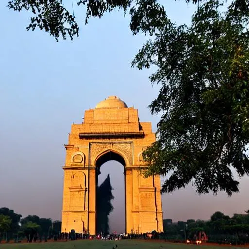 Prompt: india gate



