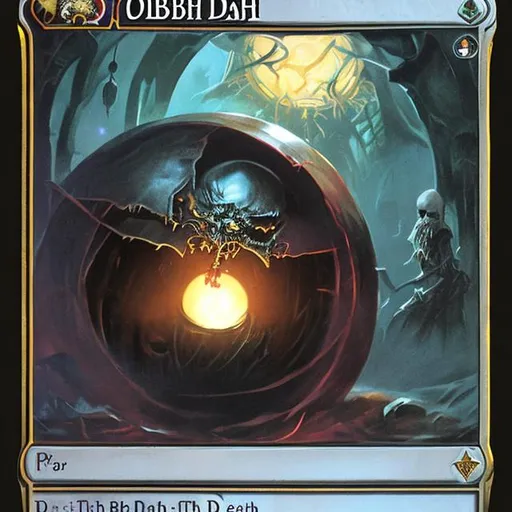 Prompt: orb of death