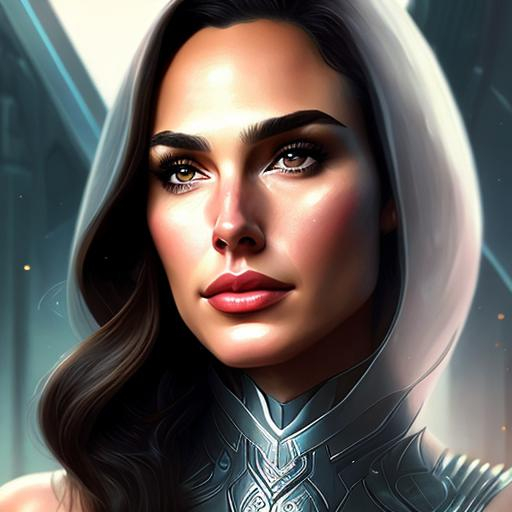 portrait of Gal Gadot of rivia, sci - fi, intricate... | OpenArt