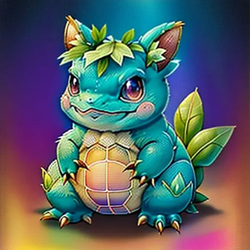 Prompt: venusaur Pokémon {{{{highest quality concept art masterpiece}}}} , digital drawing oil painting, 128k UHD HDR, Venusaur Pokemon, Holographic background, cute, hyperrealistic intricate, rare  Venusaur, Pokémon card, comic (HDR, UHD, 64k, best quality, RAW photograph, best quality, cute, masterpiece:1.5,Ultra realistic high definition .  {{{{highest quality concept art masterpiece}}}} digital drawing oil painting, 128k UHD HDR, hyperrealistic intricate. Unreal engine 5