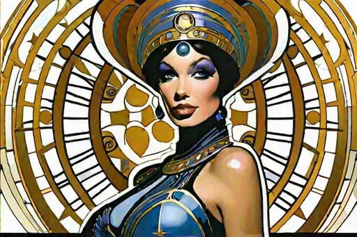 Prompt: DREAMTROPOLYS: The Order of Muses
Zoë Heriot IS Zoe Machina V.I. in DREAMTROPOLIS: The Order of Muses, by Terry Gilliam. J C Leyendecker illustrates a graphic novel Time Bandits sequel starring adorable gynoid Zoe searching for her time-lost twin brother Philo. intricate epic illustrated graphic novel Arthur Adams Travis Charest Richard Friend Lee Moyer IDW ABC WS HM Epic Vertigo
