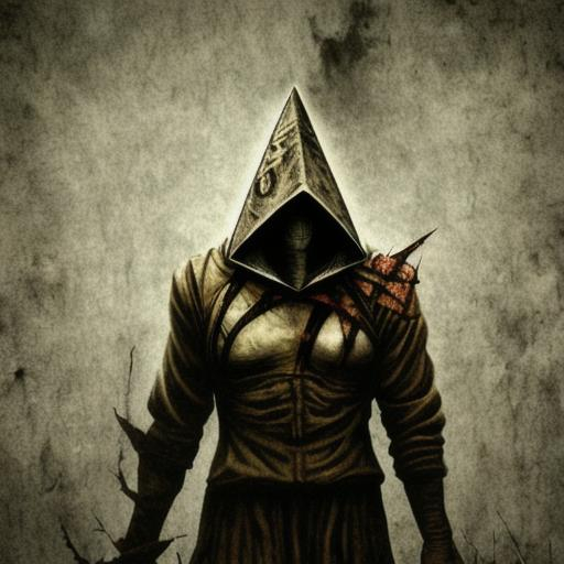 Ink Scarecrow - Pyramid Head Fanart because he got a