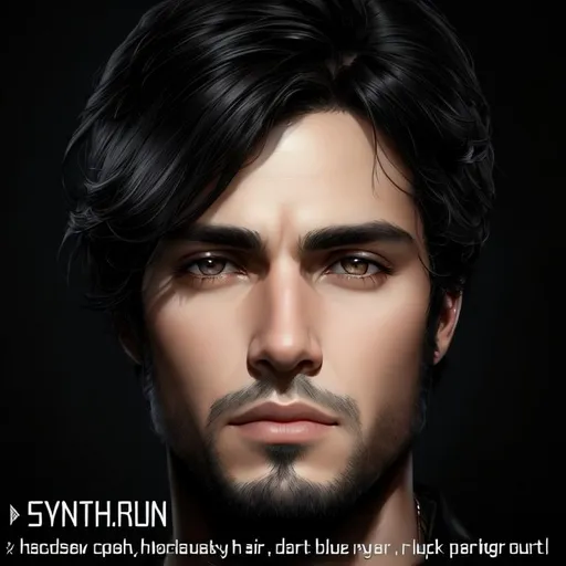 Prompt: photorealistic portrait of a handsome man with black hair with gray eyes, perfect composition, detailed face, realistic, super detailed, 8k, high quality, artstation, sharp focus, studio photo, intricate details, highly detailed, by greg rutkowski