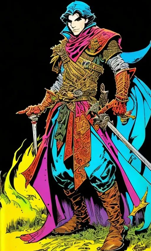 Prompt: D&D style, vibrant colors, Todd McFarlane