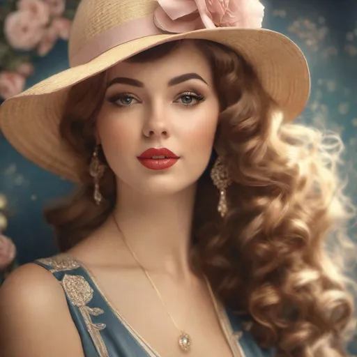 Prompt: Make A realistic image of 1920s pin up girls,photorealistic image, realistic render