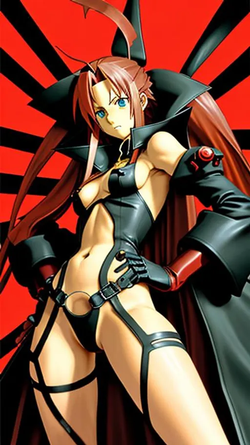 Prompt: zato-1 guilty gear