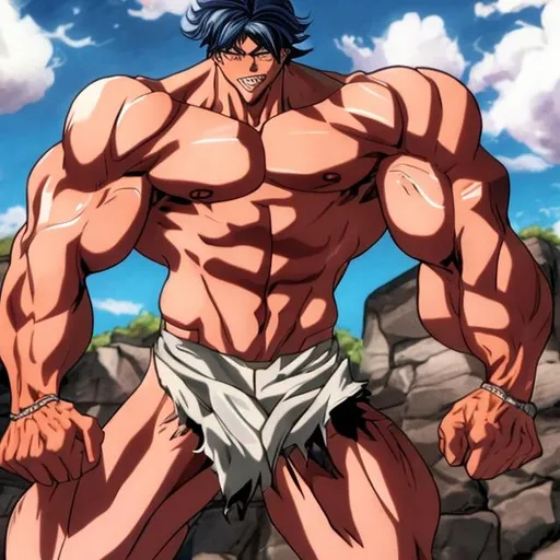 Anime man muscular - Playground