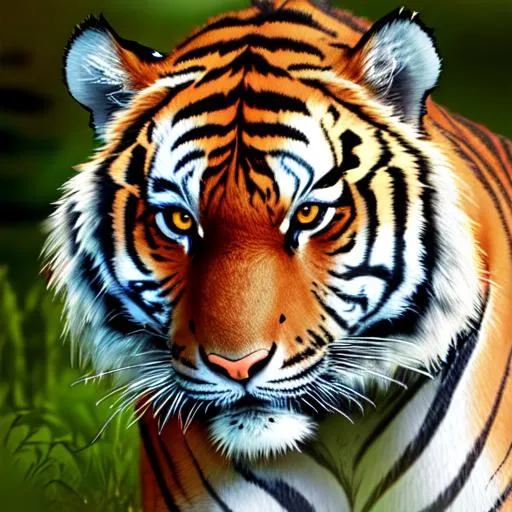 The World's Most Adorable Tiger 3D Rendering · Creative Fabrica