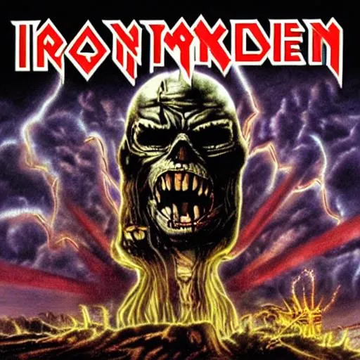 iron maiden electric album cover | OpenArt