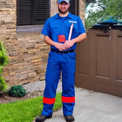 Prompt: A sing of New Yard Plumbing service uniform
