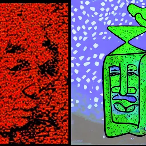 Prompt: bad example of ai art