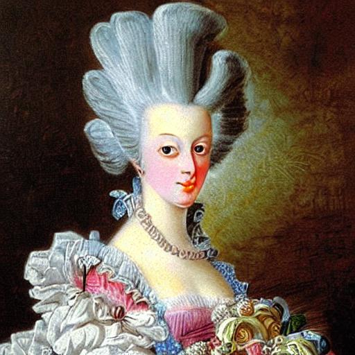 Marie painting OpenArt