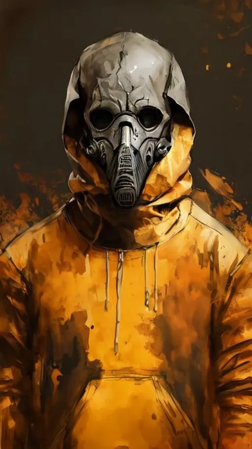 Prompt: Recreate variations of image provided with skull and gas mask, realistic, UHD, hyper detailed, sinister, post apocalyptic nightmare 