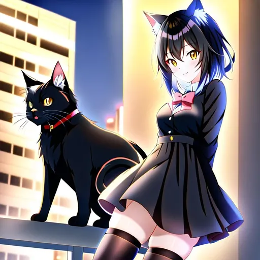 anime cat demon