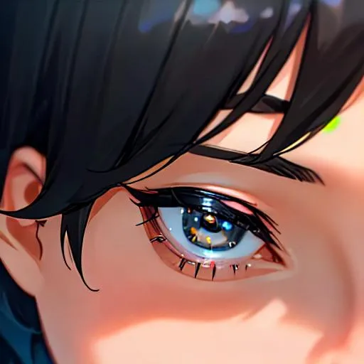 Prompt:  Izumi (female, short black hair) 8k, UHD, Highly detailed, as a detective, close up