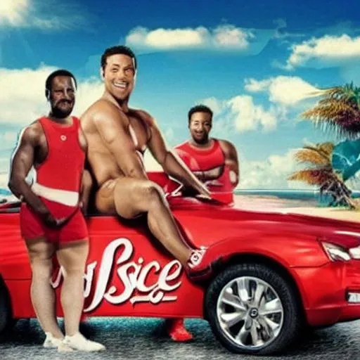 Prompt: Old spice add