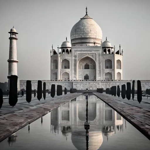 Prompt: professional
photograph
of taj mahal
