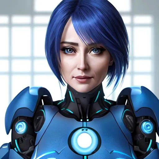 Prompt: Cortana as real woman, microsoft, gorgeous woman, ai human