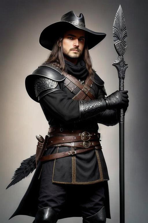 Matrim Cauthon, brimmed black hat, mischievous look,... OpenArt Matrim Cauthon, brimmed black hat, mischievous look,... OpenArt