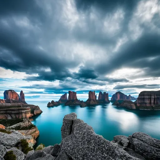 Prompt: long shot scenic professional photograph of {scenery},futuristic, perfect viewpoint, highly detailed, wide-angle lens, hyper realistic, with dramatic sky, polarizing filter, natural lighting, vivid colors, everything in sharp focus, HDR, UHD, 64K