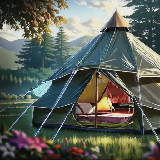 Prompt: tent