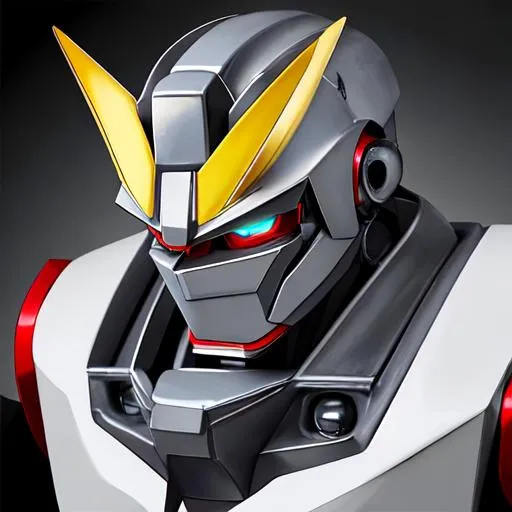 Prompt: super robot 4k, dynamic, hyper realistic, mechanical car parts, transformer face
