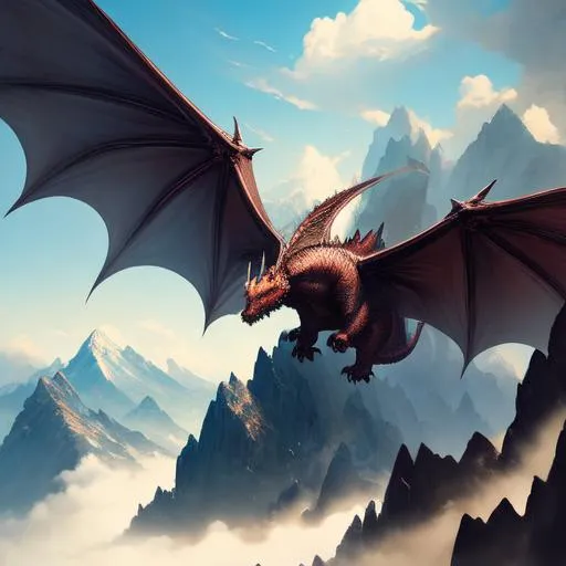 Prompt: a dragon with a dark aura flying towards a mountain, perfect composition, hyperrealistic, super detailed, 8k, high quality, trending art, trending on artstation, sharp focus, studio photo, intricate details, highly detailed, by greg rutkowski, illustration, watercolor