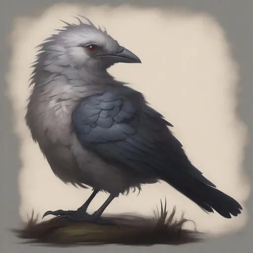 Prompt: Aderyn y corph, a bird that portends death and has no feathers or wings, Masterpiece, best quality
