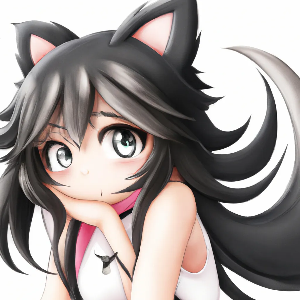 Prompt: Portrait of an anime girl, medium length black and white hair, skunk ears, fluffy! skunk tail, cute, kawaii, sweet, 2010s anime, anime key visual, official kyoto animation, hololive, character art, high quality, full color, bright, saturated, trending, skunk girl, anime, popular
























