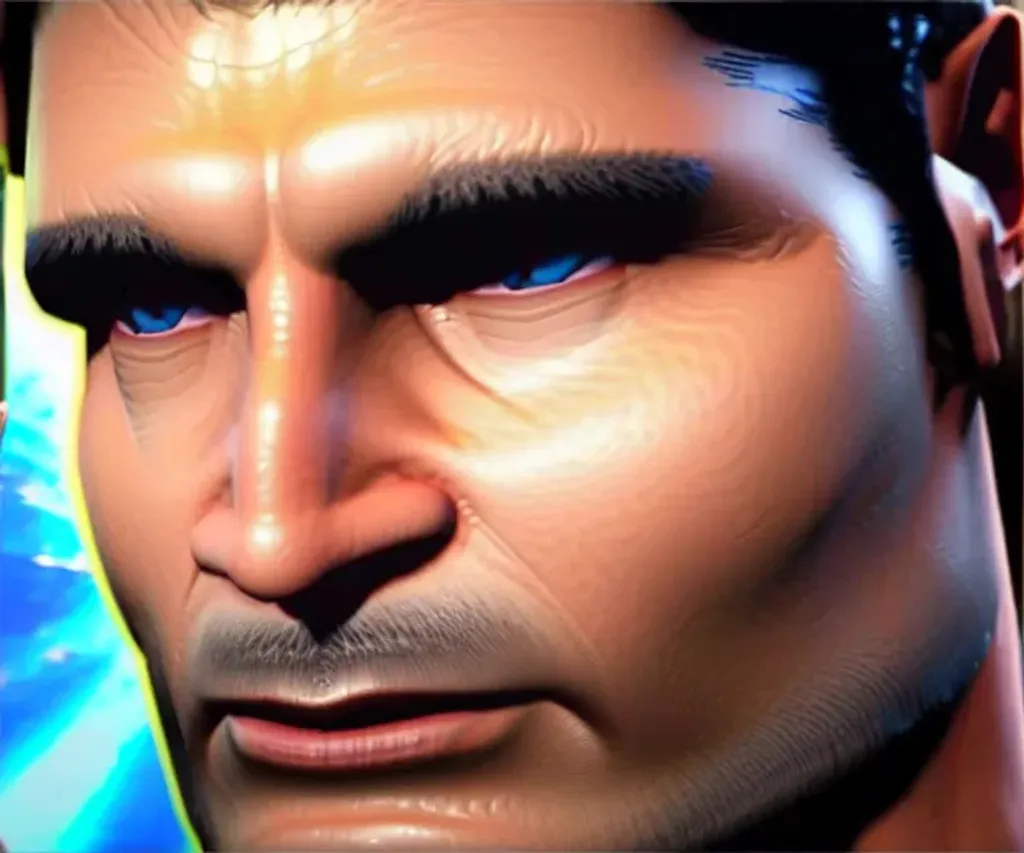 Prompt: young Eric Bana transforming into incredible HULK with green sweaty realistic skin under a helicopter, ultra-detail, unreal engine, 16K, green eyes