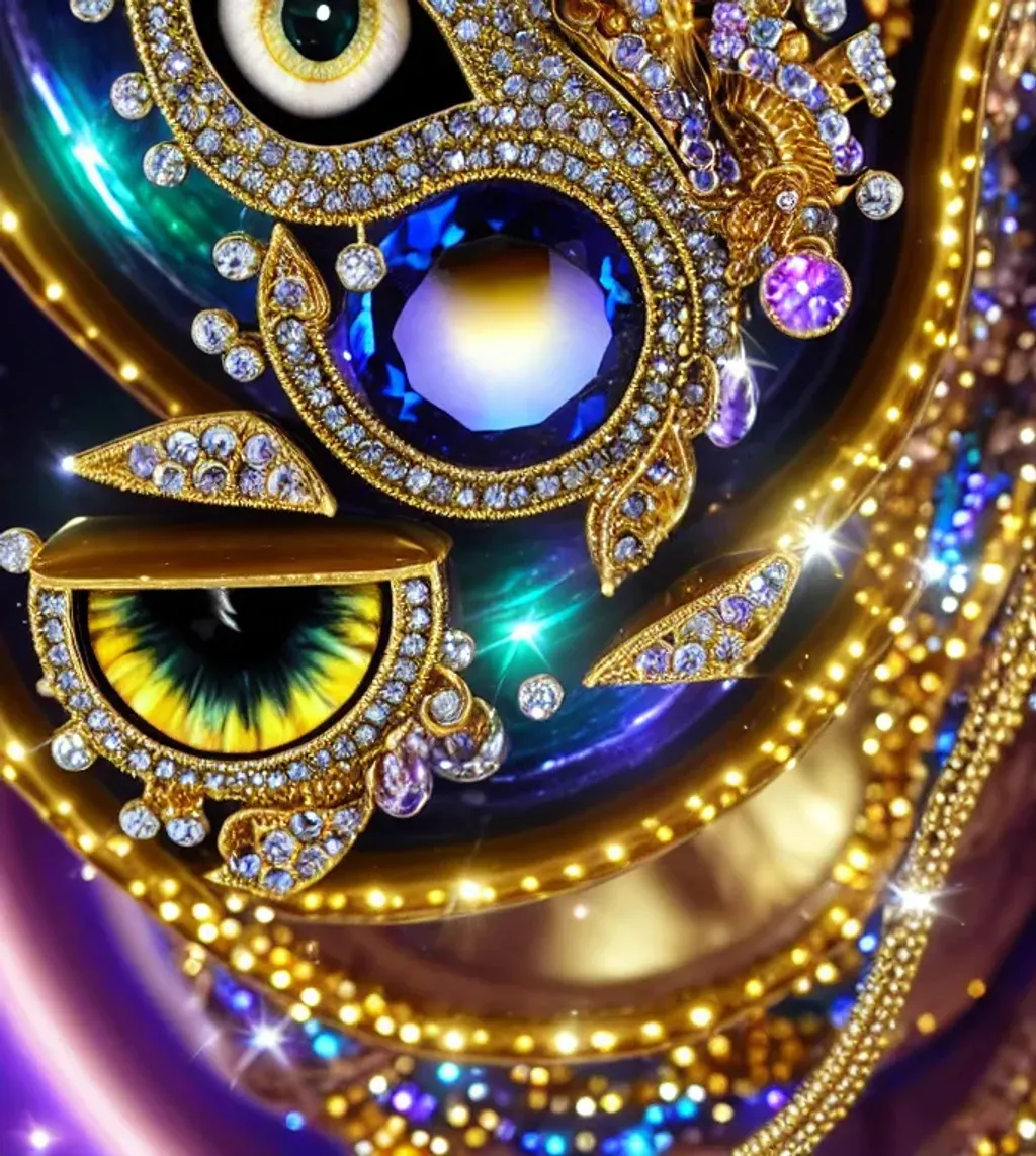 Bejewelled aesthetic cat shapeshifter felinoid godde... OpenArt