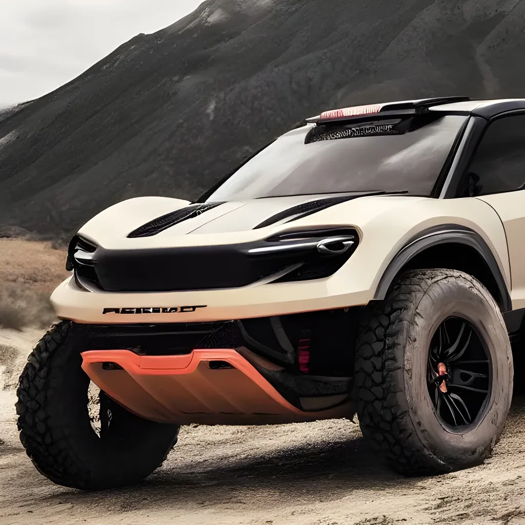 Offroad Porsche Concept Year 2077 | OpenArt