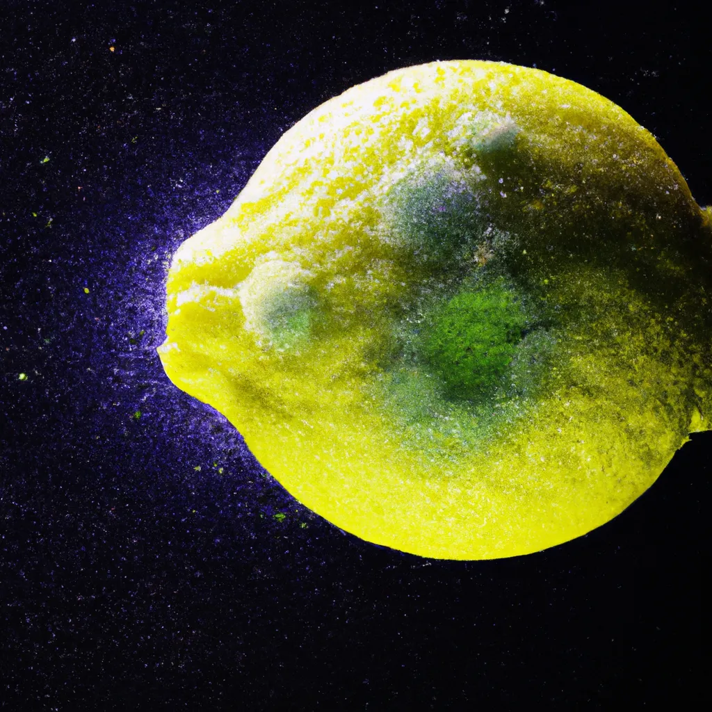 Prompt: Lemon universe super resolution, space photography, hd, 4k, digital art