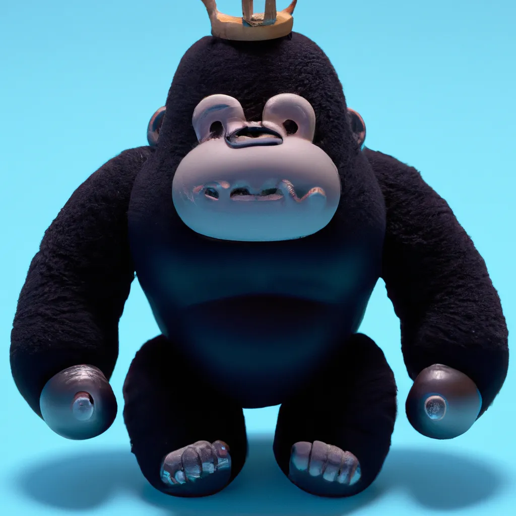 3D Render of King Kong by sanrio | OpenArt