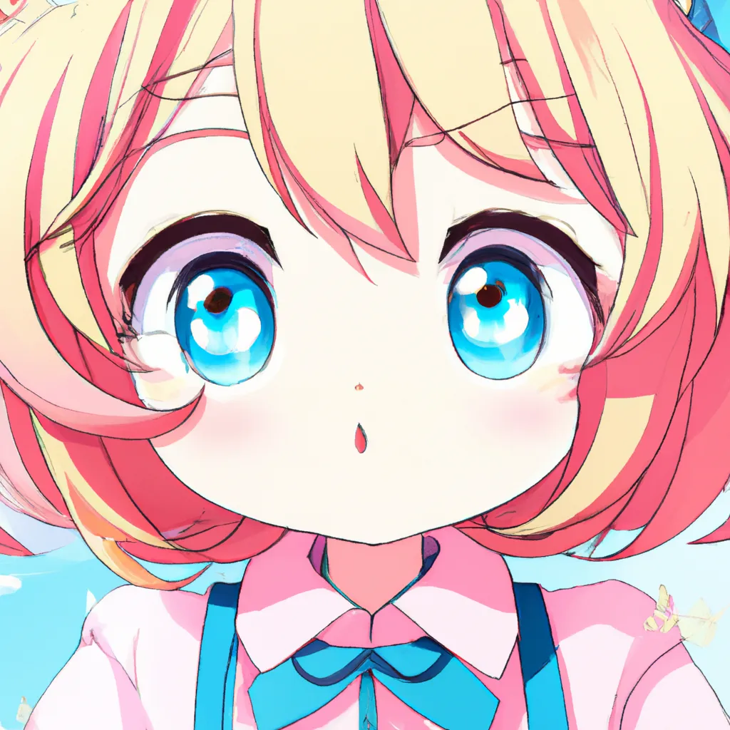 Mozer searching, shy anime girl blurry - AI Photo Generator - starryai