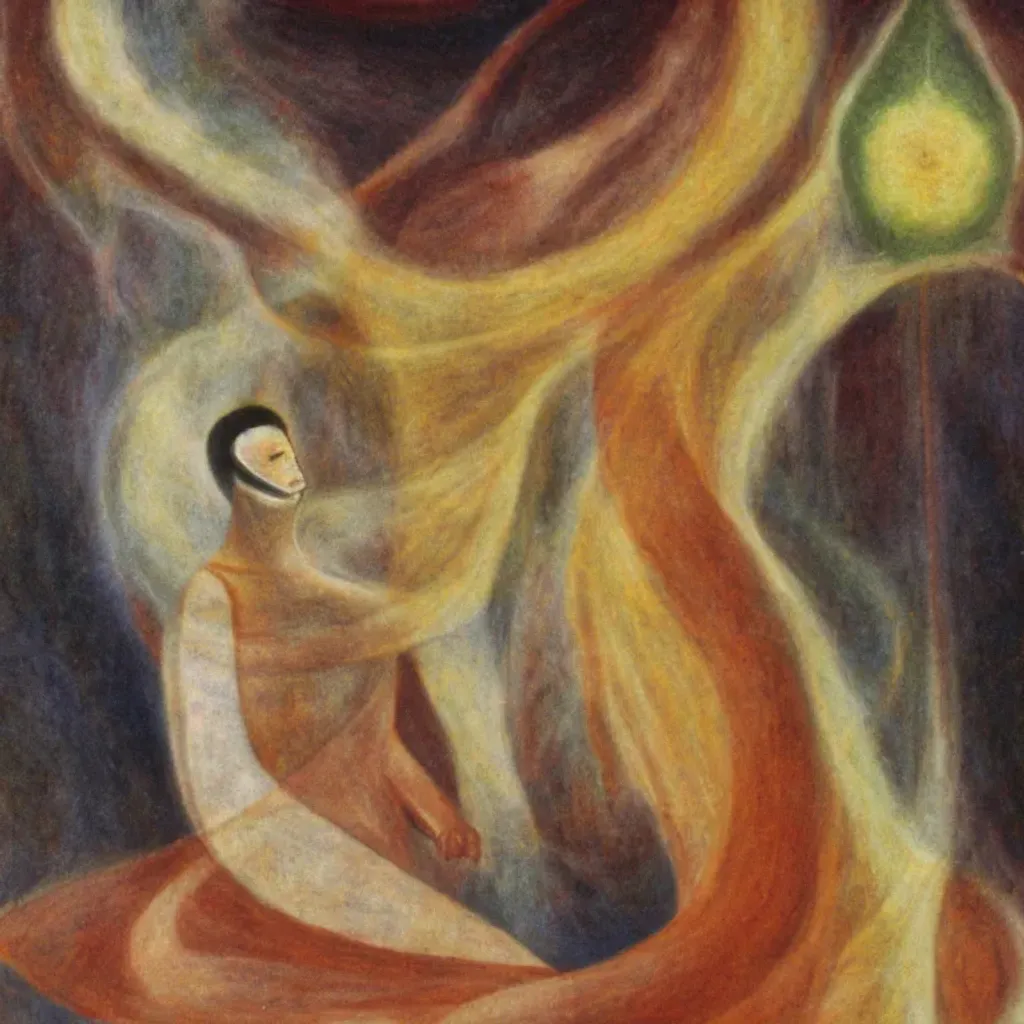 Prompt: An anthroposophical painting of the idea of royalty by rudolf steiner