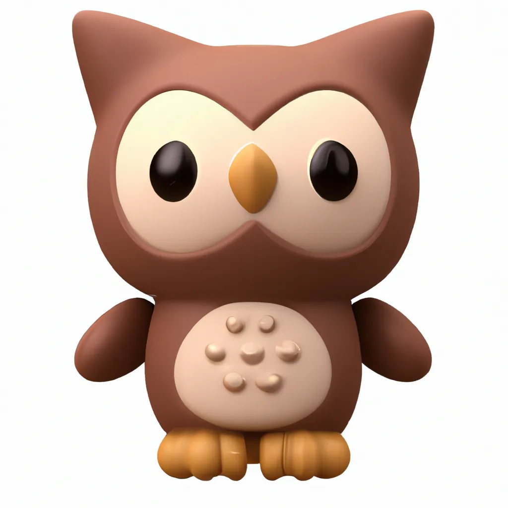 3D Render of Owlbear by sanrio | OpenArt