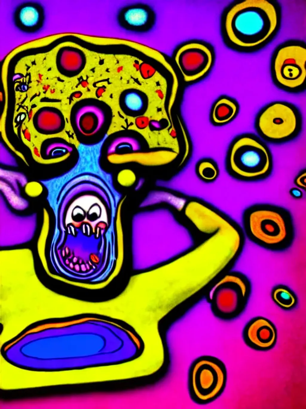 acid trip cartoon images