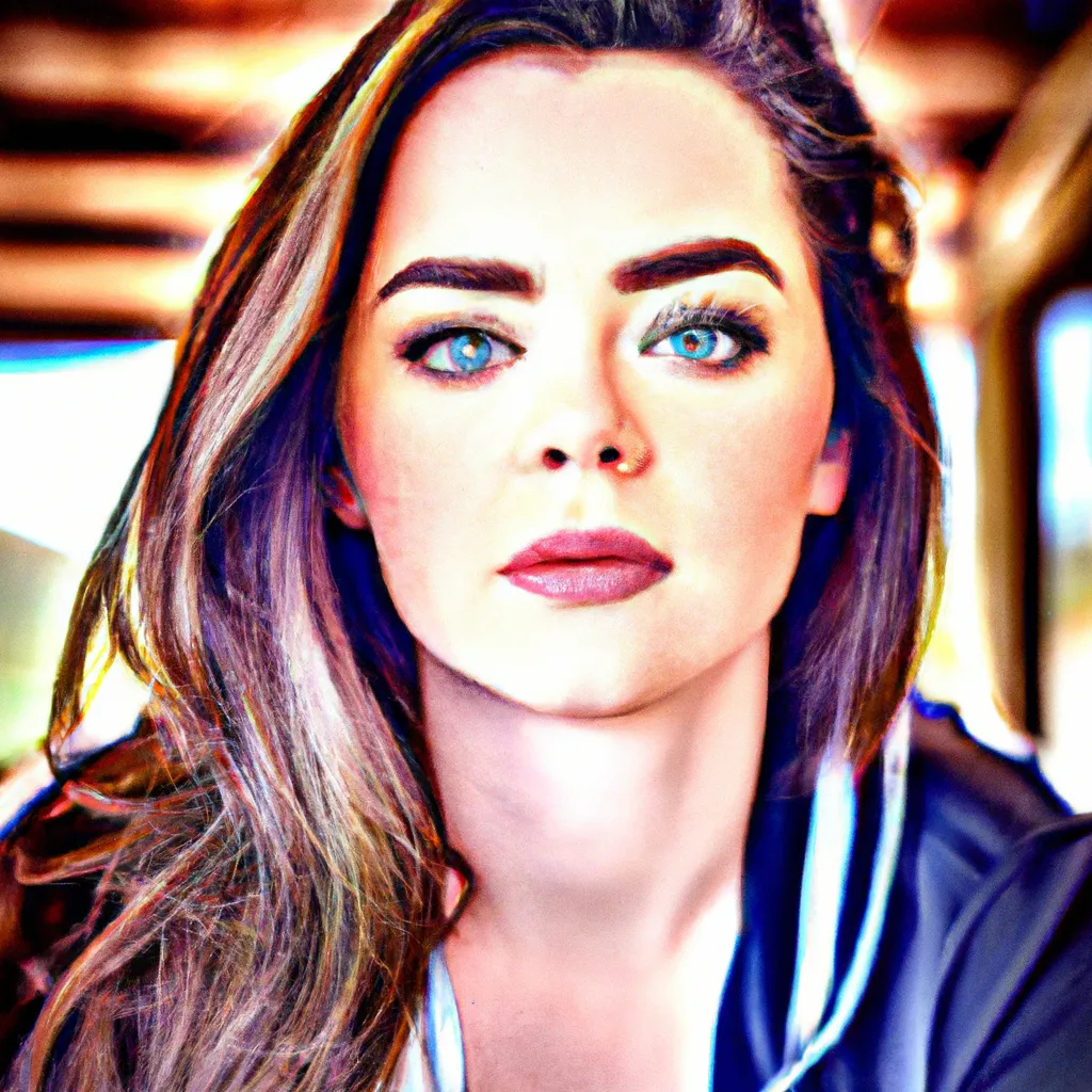 Prompt: high definition detailed portrait, glamor shot, beautiful, McKayla Rose Maroney, American artistic gymnast, glamorous, beauty filter, 
detailed, cinematic, dramatic, sharp detail, focused, hyper-realistic 