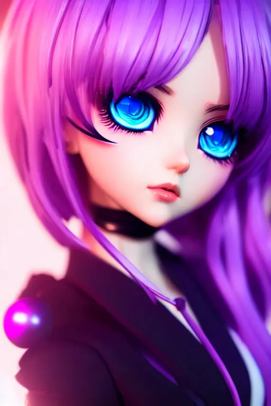 ilya kuvshinov, 3D render, portrait of a cute chibi... | OpenArt