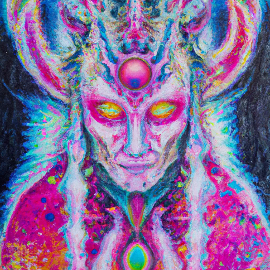 Prompt: symmetrical, highly detailed and textured painting anatomical character portrait, emotionally expressive, holographic colour palette, masterpiece by yoshitaka amano by yukito kishiro