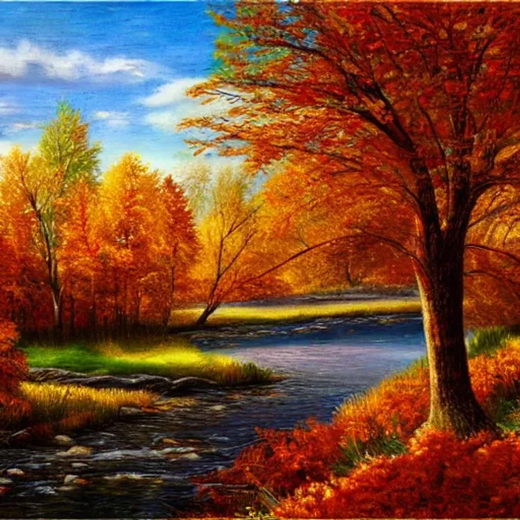 An Autumn Landscape, Highly Detailed | OpenArt