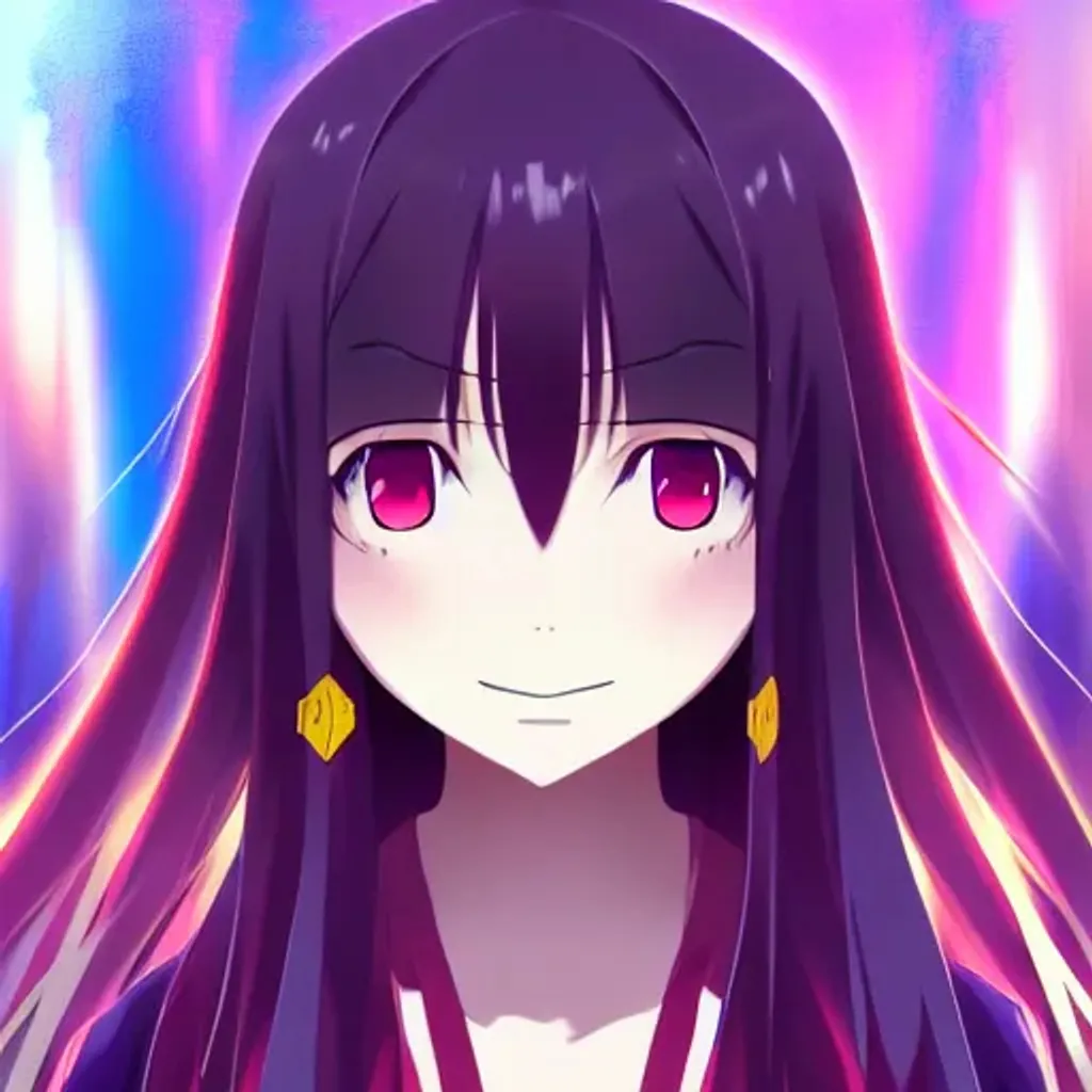 Prompt: anime portrait of a {Megumin}, anime eyes, beautiful intricate {color} hair, shimmer in the air, symmetrical, in re:Zero style, concept art, digital painting, looking into camera, square image