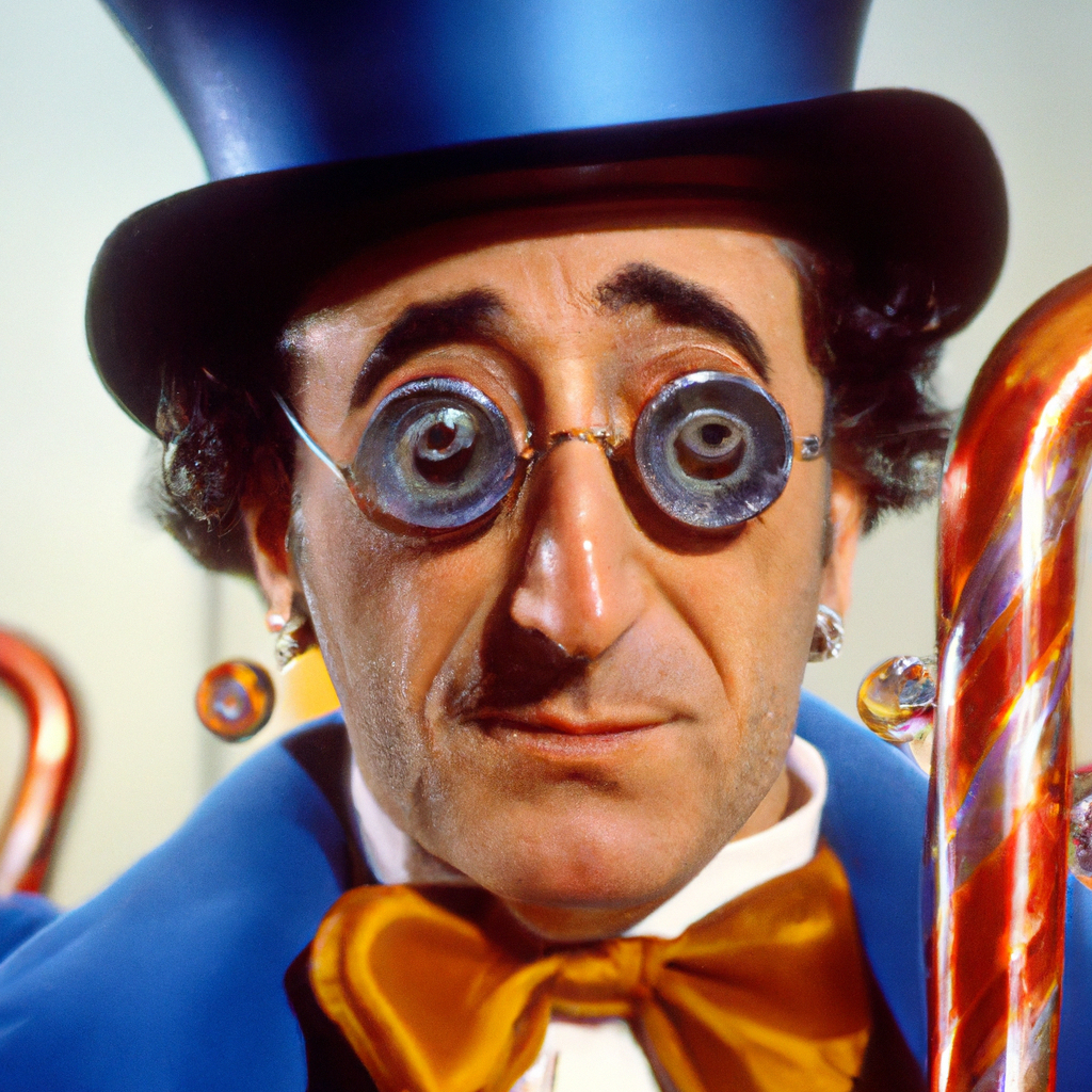 Peter Sellers in Willy Wonka and the Chocolate Facto...