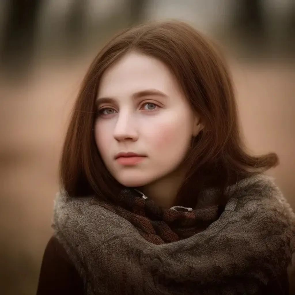 Prompt: portrait photo of ukraine girl, filled with hope, romantic lighting, 70mm, canon eos r3