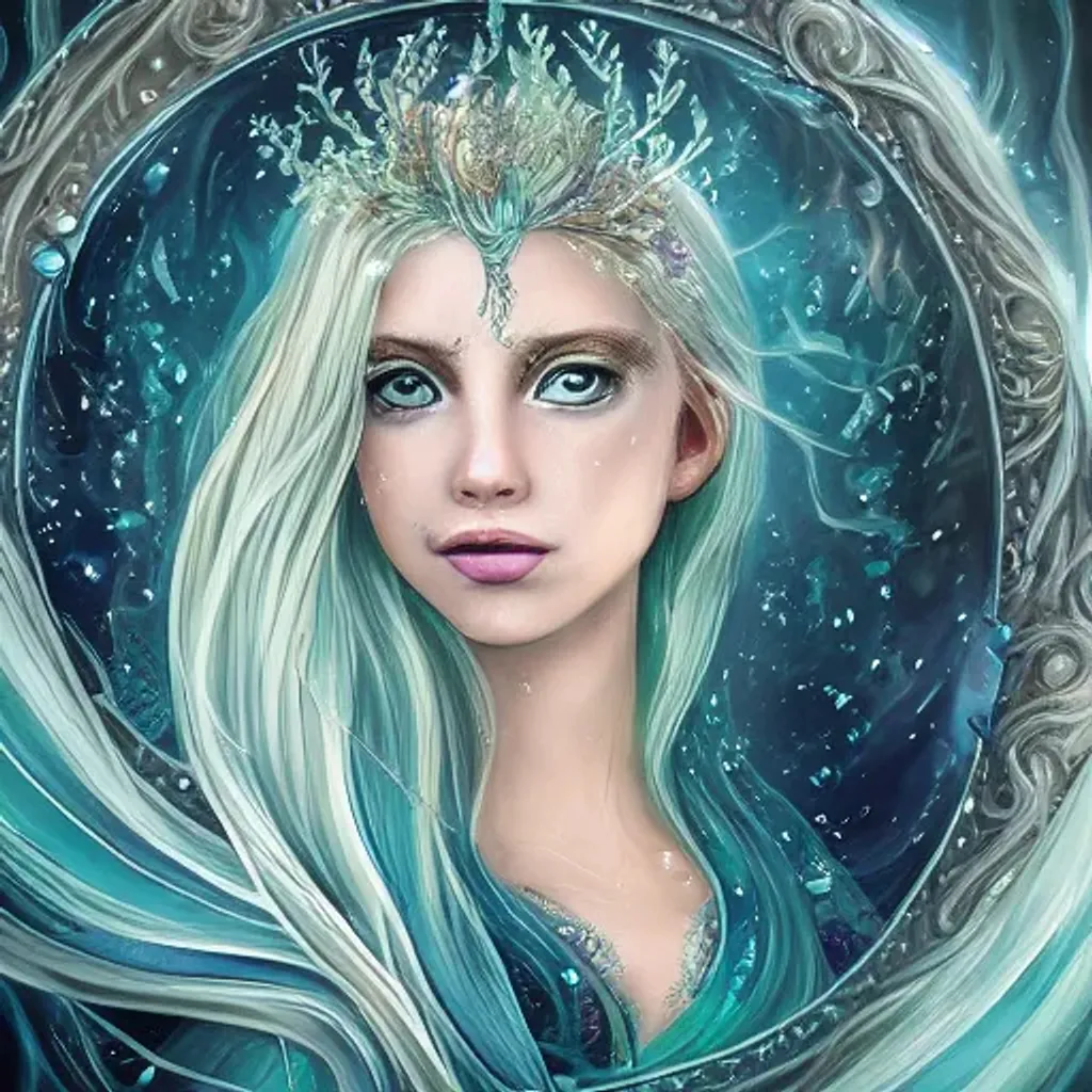 highly detailed beautiful female mermaid, beautiful... | OpenArt