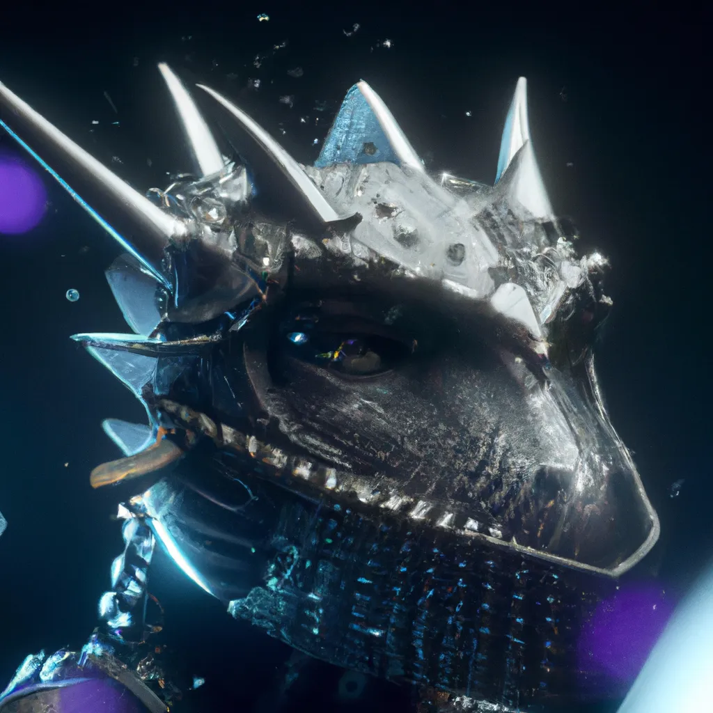 Prompt: Cute 4d rendered Portrait of a Dragon as Knight at the space, galaxy, Crystalcore, in the style of Destiny 2, hyperrealistic, octane, blender, cinema 4d, houdini, cinematic, extremely detailed, studio quality, rtx, trending in artstation, smooth, unreal engine 5